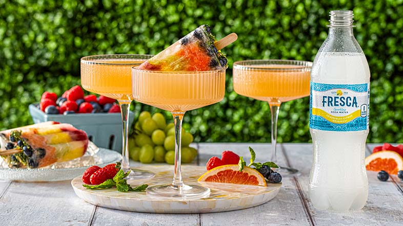 Fruity Fresca Popsicle Mocktails