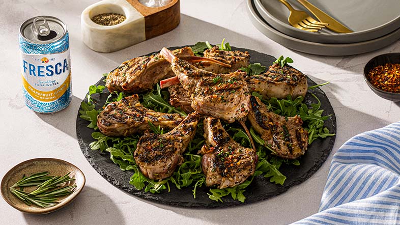 Garlic Rosemary Lamb Chops